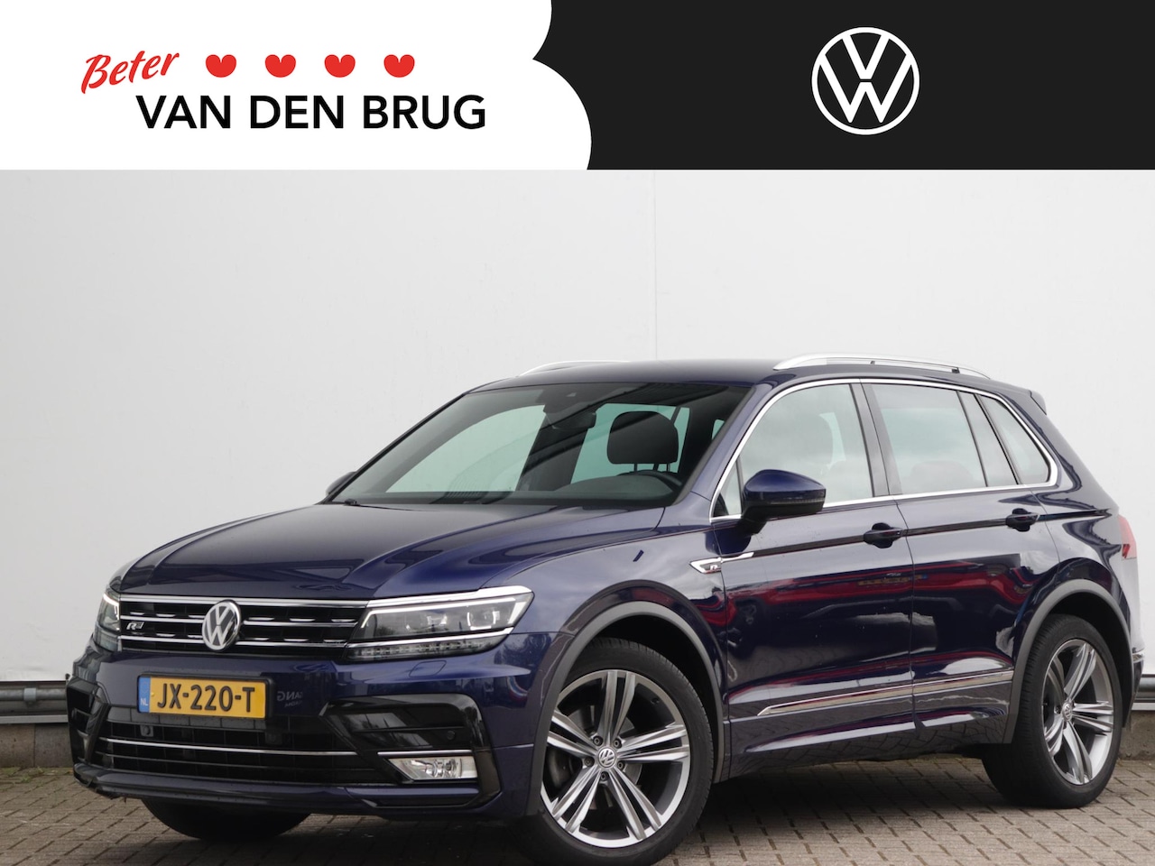 Volkswagen Tiguan - 1.4 TSI R-line | LED+ | Keyless | Elektrische klep | App-connect | Navigatie | Parkeersens - AutoWereld.nl