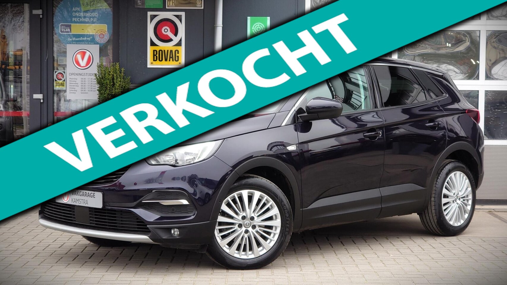 Opel Grandland X - 1.2 Turbo NAP/WinterPack /DAB+/Navi/El.klep - AutoWereld.nl