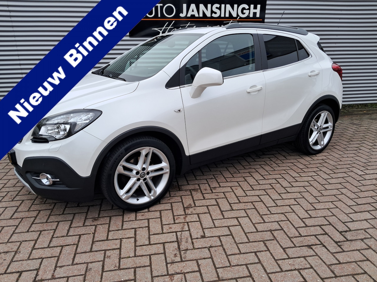 Opel Mokka - 1.4 T Cosmo Bomvol!! Ndl auto!! | Clima | Cruise | Lederen bekleding | Schuifdak | Trekhaa - AutoWereld.nl