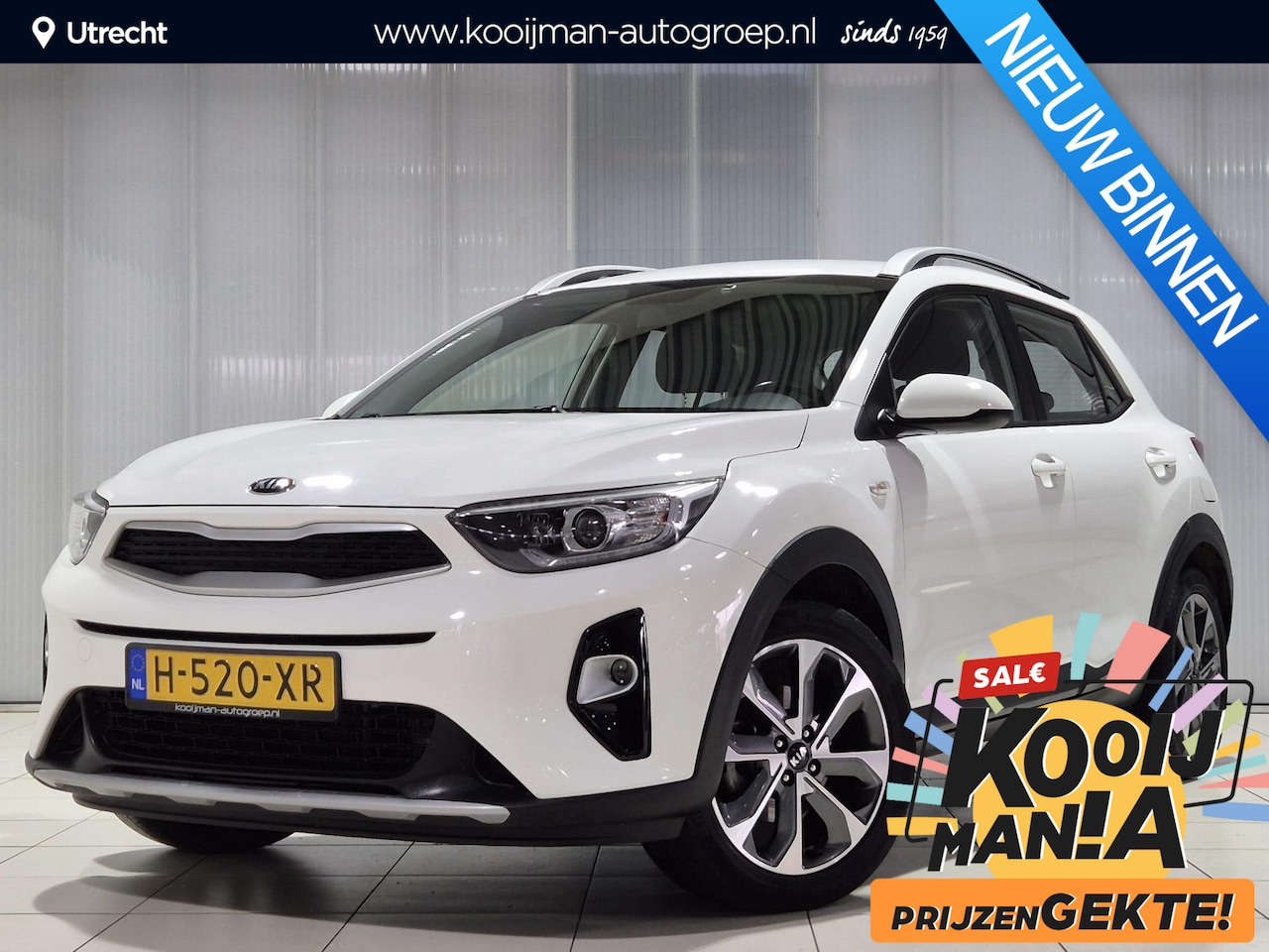 Kia Stonic - 1.0 T-GDi DynamicLine met Trekhaak, Apple Carplay/Android Auto, Navigatie, achteruitrijcam - AutoWereld.nl