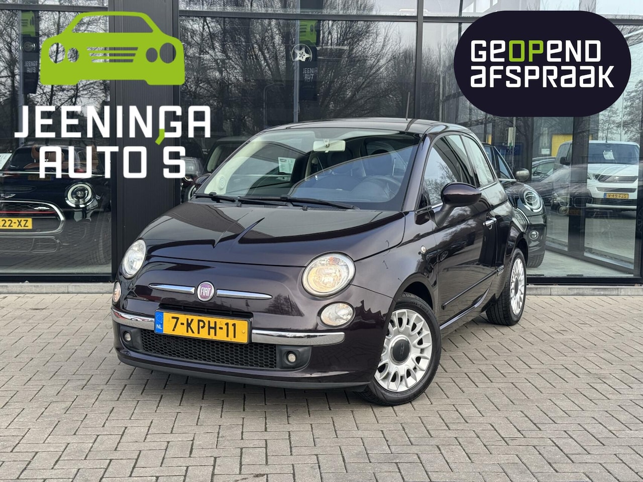 Fiat 500 - 0.9 TwinAir 500S | Pano | Airco | - AutoWereld.nl