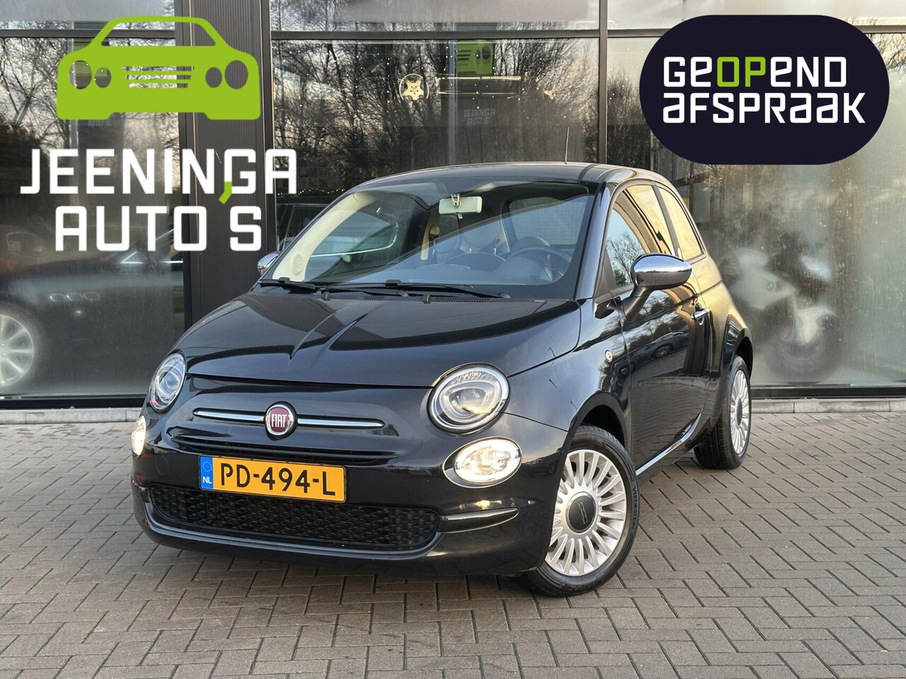 Fiat 500 - 0.9 TwinAir Turbo Sport | LED | U-connect | Cruise - AutoWereld.nl