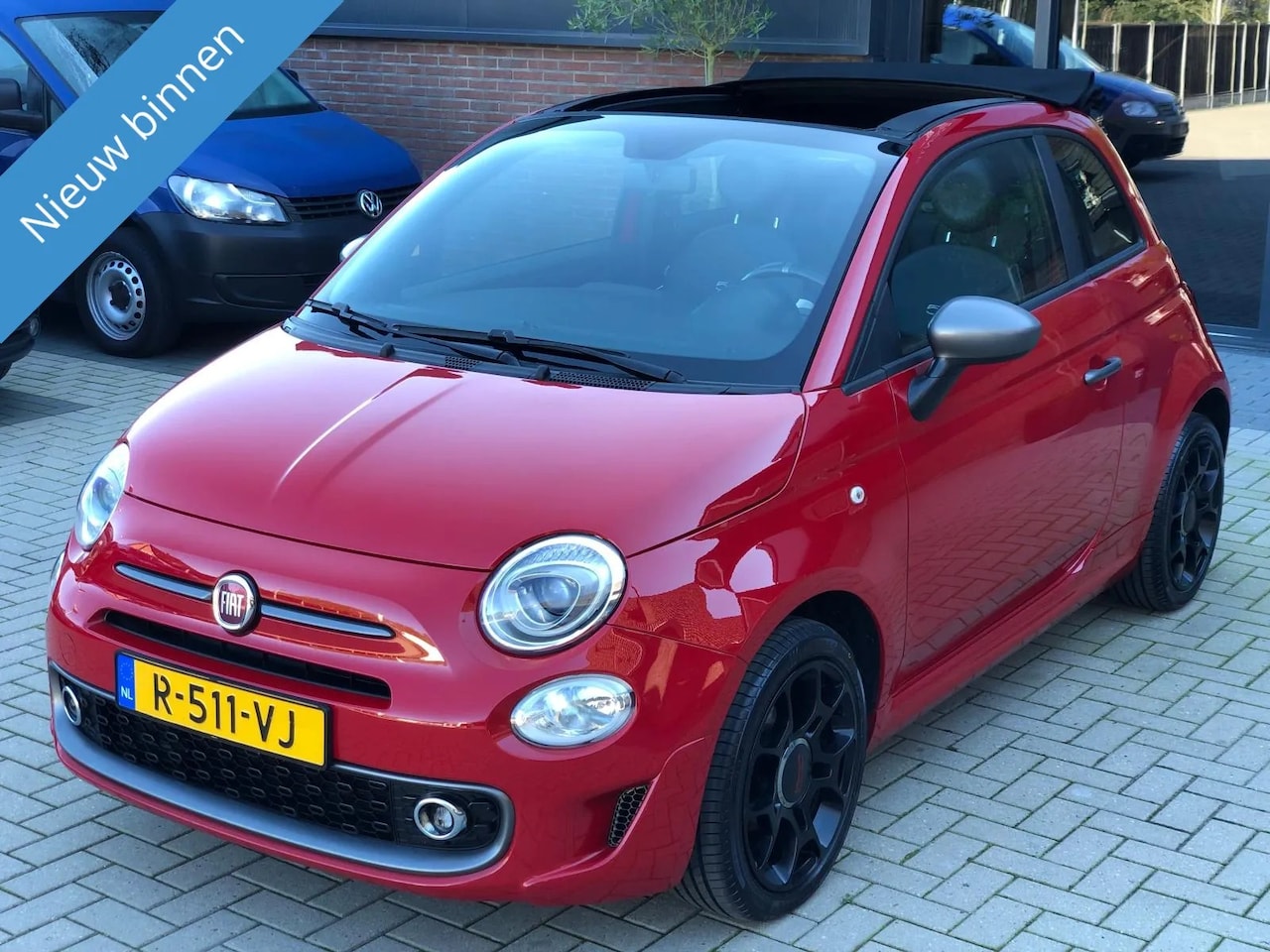 Fiat 500 C - 1.2 S automaat NIEUWSTAAT XENON LED CRUISE LEER PDC - AutoWereld.nl