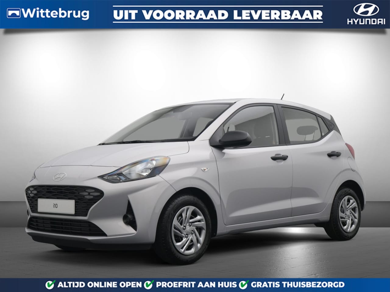 Hyundai i10 - 1.0 Comfort Met Navigatie, Airconditioning en Cruise Control Uit voorraad leverbaar! - AutoWereld.nl