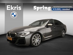 BMW 5-serie - Sedan M550i xDrive | M-Sportpakket | Laserlicht | Leder | HUD | Schuifdak | Trekhaak | DAB