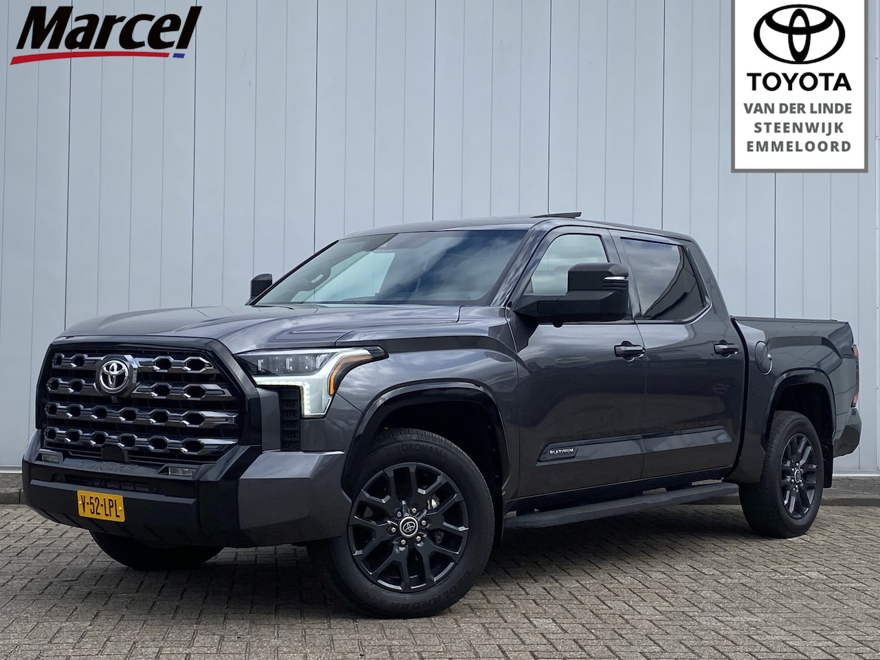 Toyota Tundra - Crewmax Limited 3.5 V6 Platinum Headup 360 Camera Pano trekhaak Bedcover Stoel Verkoeling - AutoWereld.nl