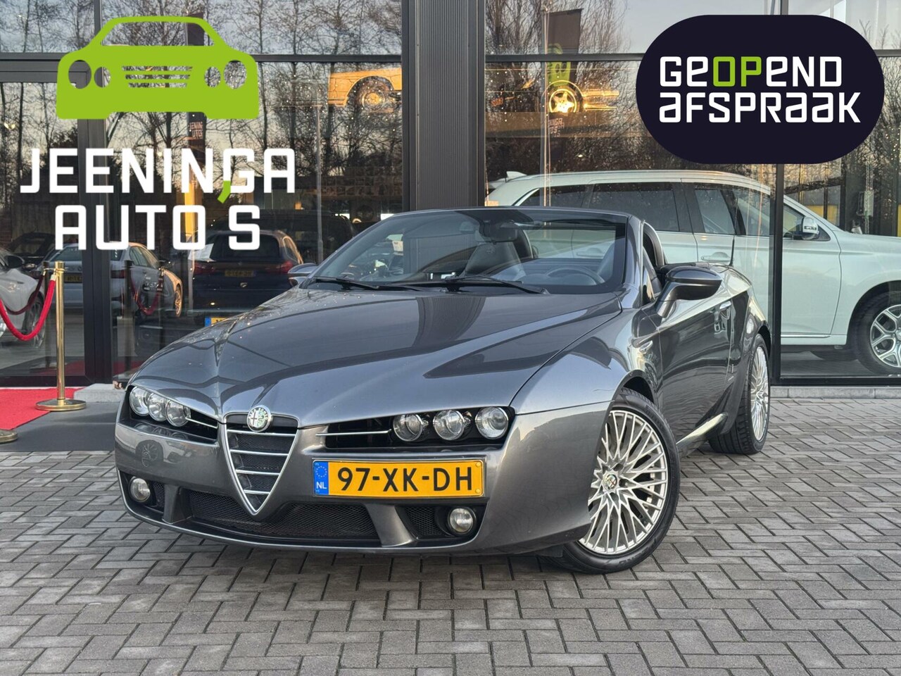 Alfa Romeo Spider - 3.2 JTS Q4 Exclusive | NL Org | Leder | Navi - AutoWereld.nl
