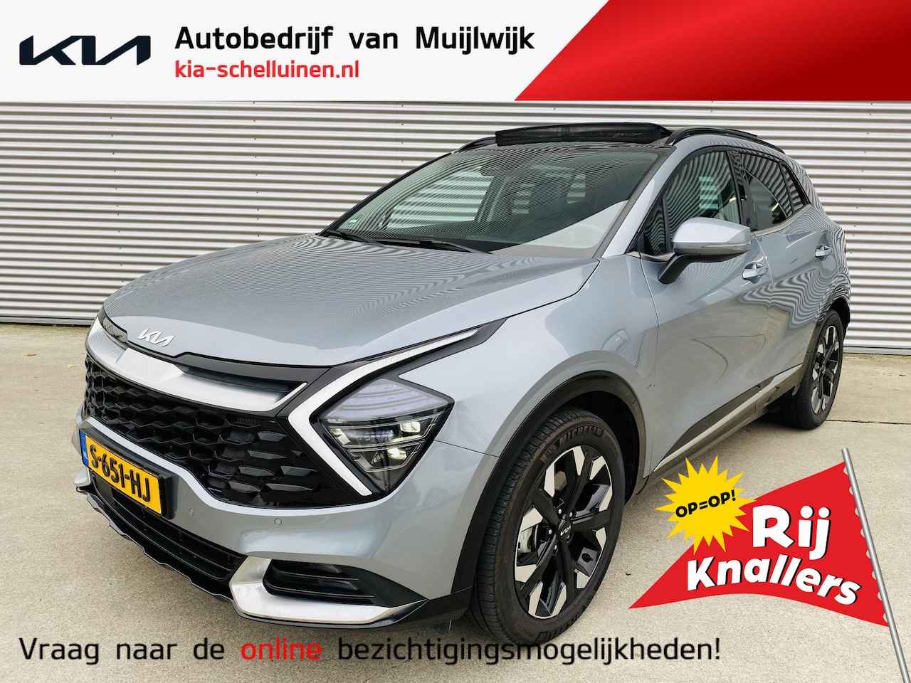 Kia Sportage - 1.6 T-GDi Plug-in Hybrid AWD DynamicPlusLine Let op auto rijdt momenteel ! Km stand kan ie - AutoWereld.nl