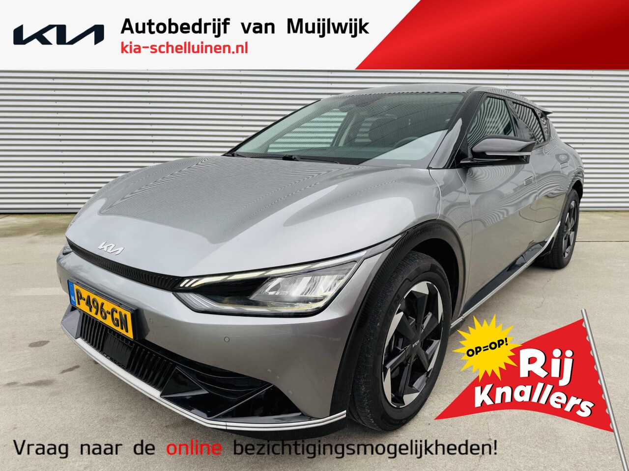 Kia EV6 - Air Edition 77kWh Stoel& Stuurverw. | Meridan Sound system - AutoWereld.nl