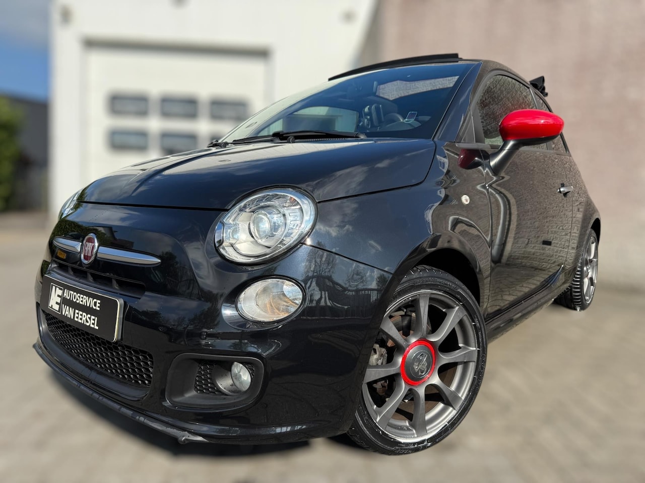 Fiat 500 C - 0.9 TwinAir Turbo 500S NL AUTO / STOELVERWARMING / CABRIOTOP / ECC / NAVI / PDC / CABRIOTO - AutoWereld.nl