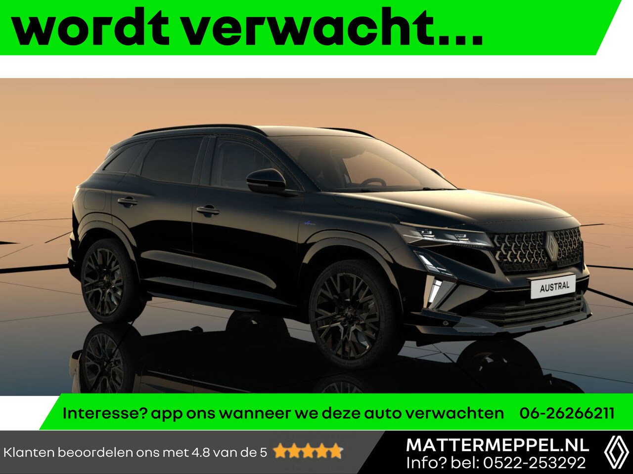 Renault Austral - 1.2 E-Tech Full Hybrid 200 Iconic Esprit Alpine | Automaat | Nieuw Type | Panodak | Harman - AutoWereld.nl