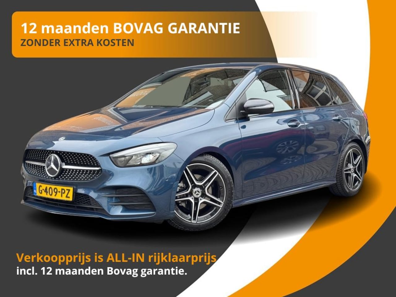 Mercedes-Benz B-klasse - 200 AUTOMAAT BUSINESS SOLUTION AMG SPORT/LED/CARPLAY/NL-AUTO - AutoWereld.nl