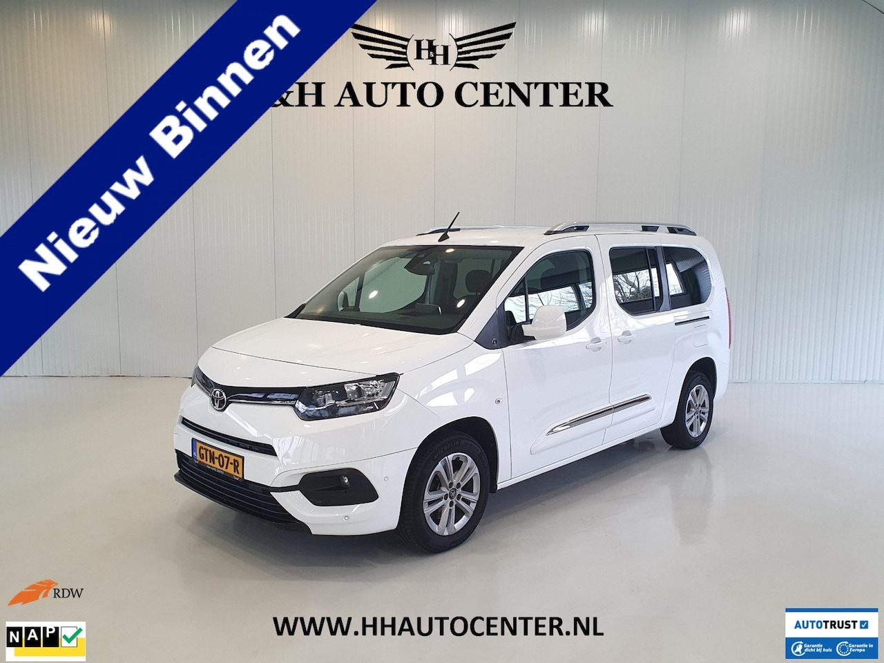 Toyota ProAce City Verso - 1.2 Turbo Active Long 7p. |Automaat|Fabrieksgarantie| - AutoWereld.nl