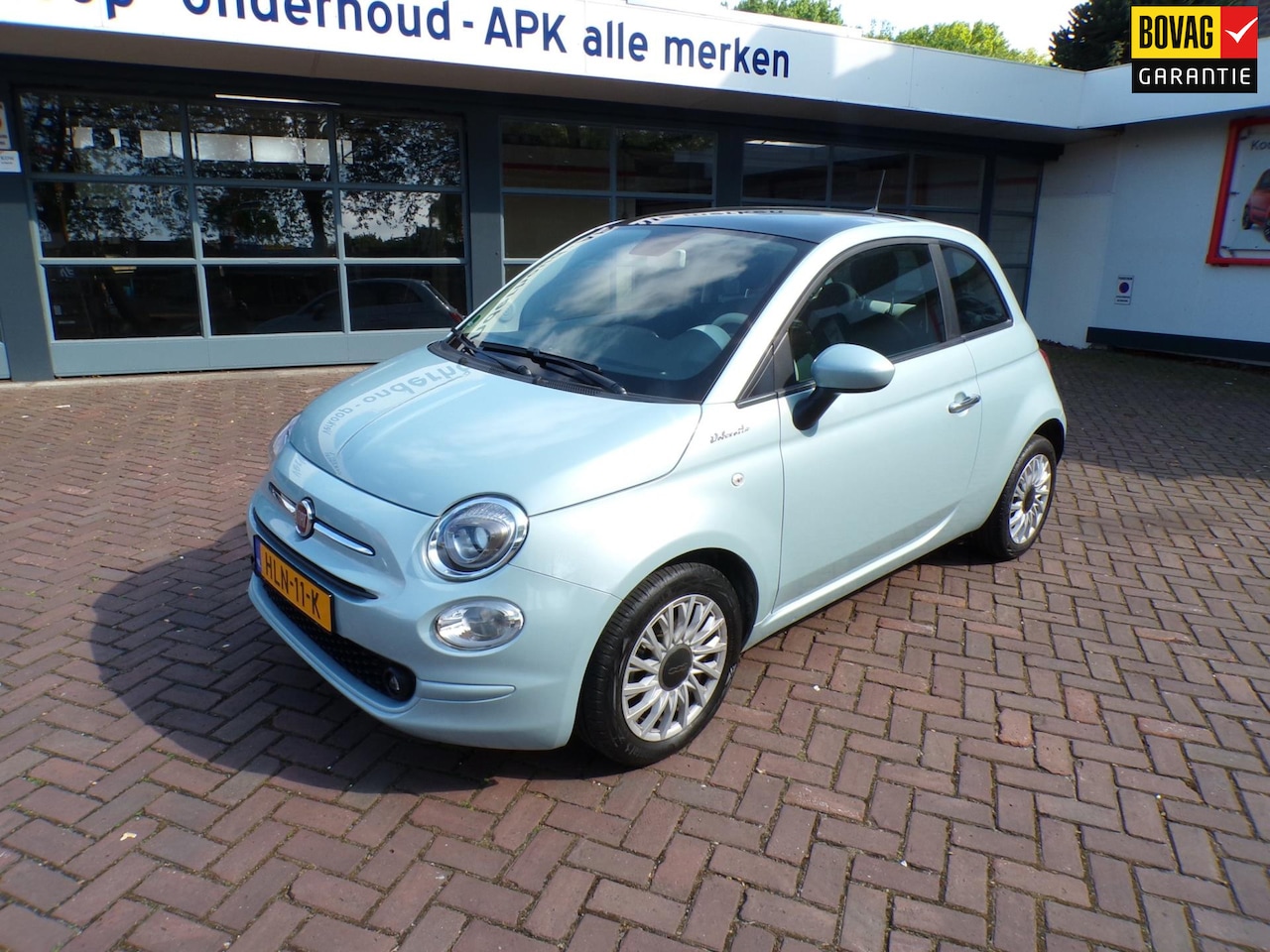 Fiat 500 - 1.0 Hybrid Dolcevita Navi./Apple Car play/Android/15"LMV/Sportstoelen/Climate Control/Park - AutoWereld.nl