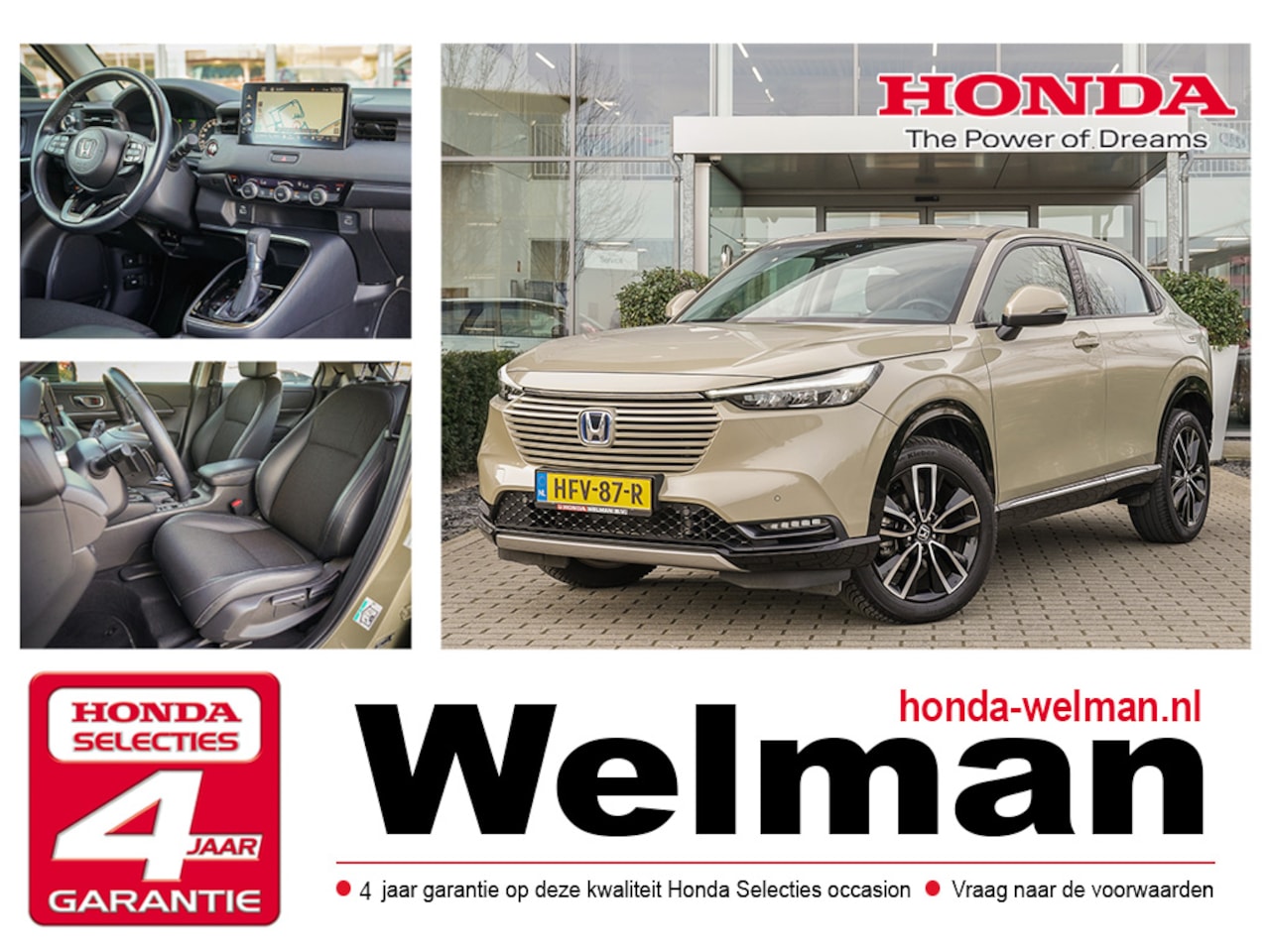 Honda HR-V - 1.5i e:HEV ADVANCE  - FULL HYBRID - AUTOMAAT - AutoWereld.nl