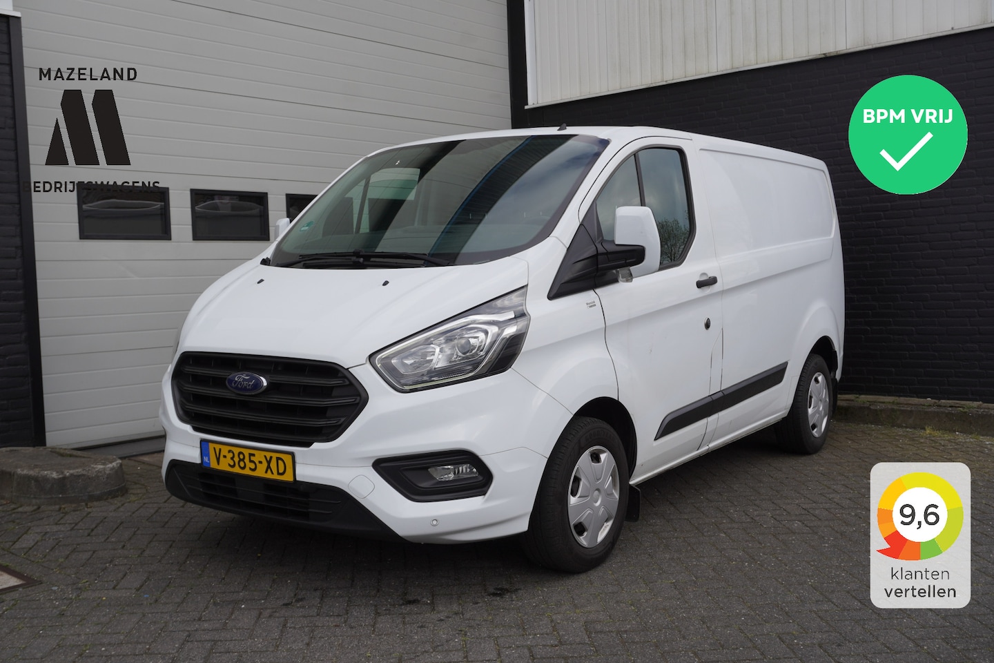 Ford Transit Custom - 2.0 TDCI EURO 6 - Airco - Navi - Cruise - € 9.900,- Excl. - AutoWereld.nl