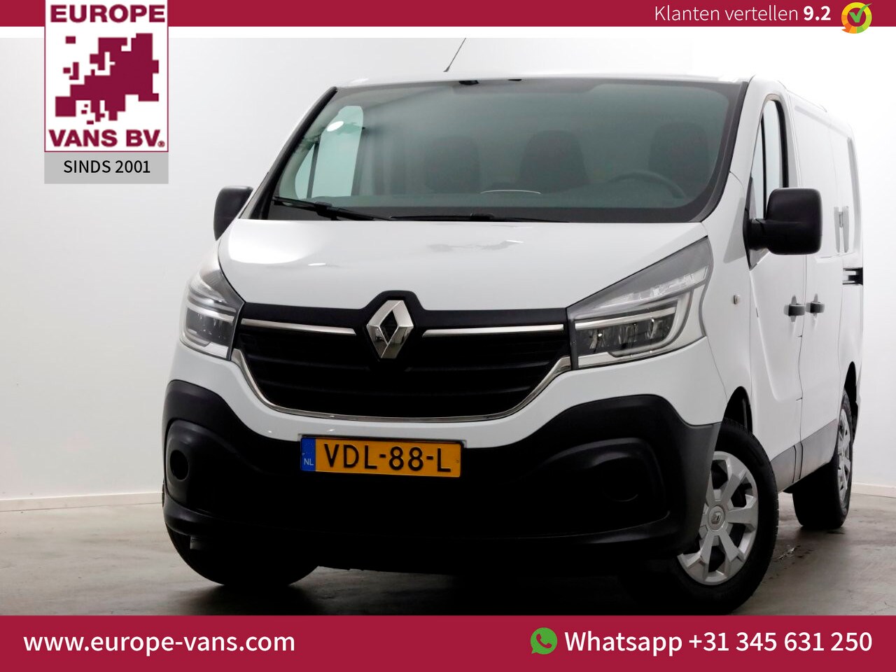 Renault Trafic - 1.6 dCi T29 L1H1 Comfort LED/Airco/2x Schuifdeur 01-2020 - AutoWereld.nl