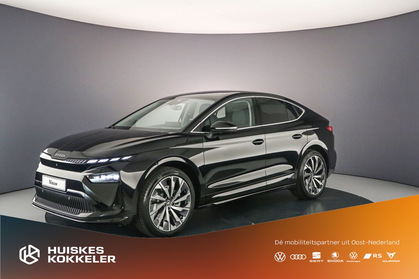 Skoda Enyaq Coupé iV - Enyaq Coupé 85 Elektromotor 286 1AT Business Edition Elektromotor 82 kWh 286pk Business Ed - AutoWereld.nl