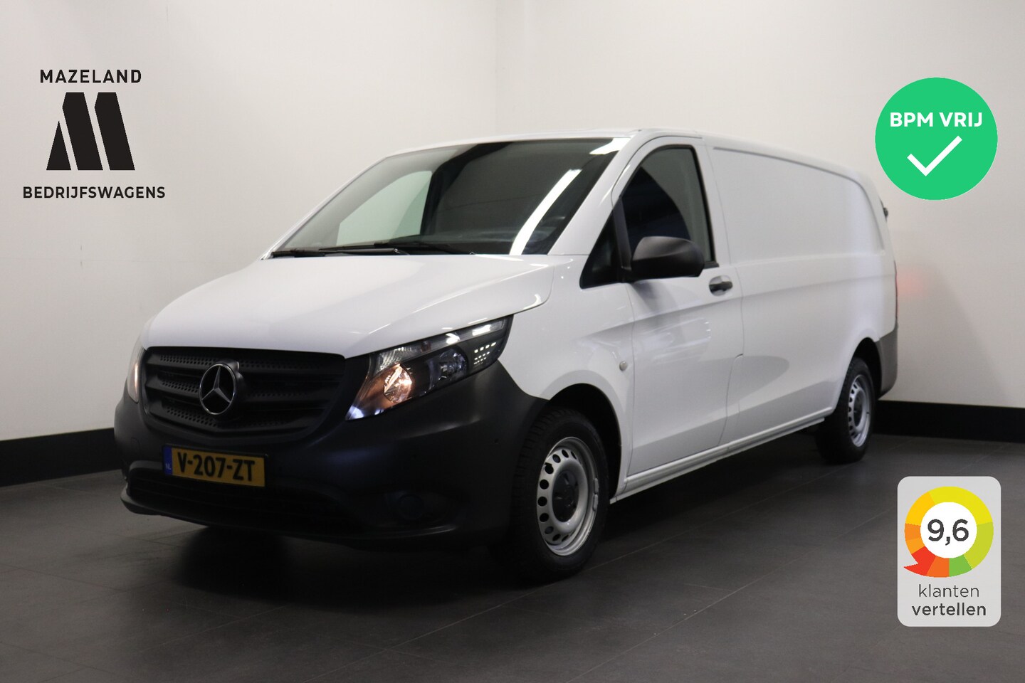Mercedes-Benz Vito - 114 CDI Lang Automaat EURO 6 - Airco - Navi - Cruise - €15.900,- Excl. - AutoWereld.nl