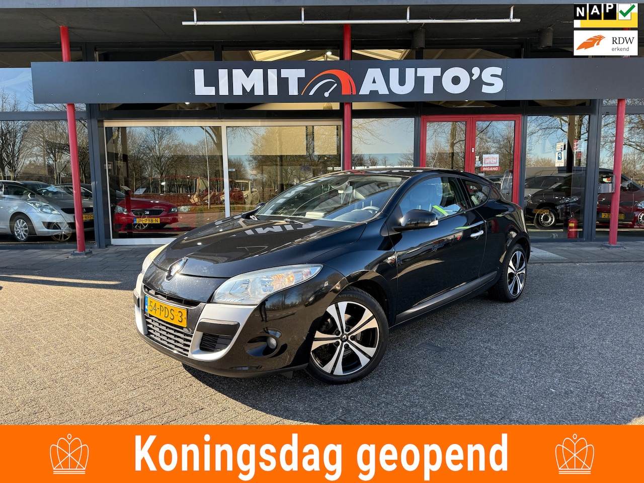 Renault Mégane Coupé - 1.4 TCe Bose/Climate/Cruise/Elek.Ramen/Lmv/Pdc v+a/Navi/Nap - AutoWereld.nl