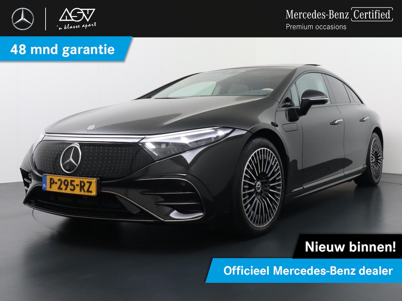 Mercedes-Benz EQS - 580 4MATIC AMG Line 108 kWh Accu | Panorama - Schuifdak | Massage stoelen voor  + Achter | - AutoWereld.nl
