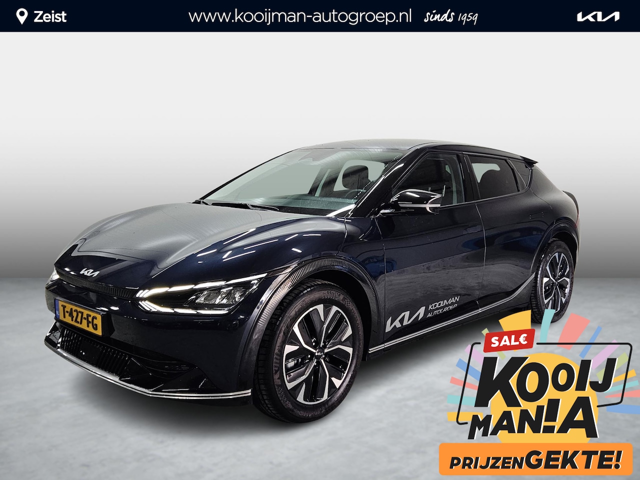 Kia EV6 - Plus 77.4 kWh Warmtepomp | Stoelverwarming en ventilatie voor | Stuurverwarming | Cruise c - AutoWereld.nl