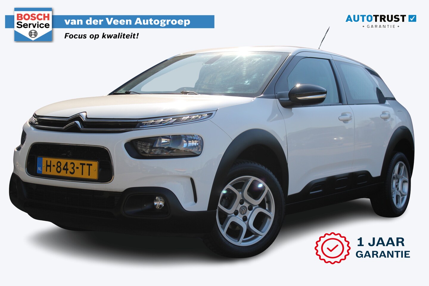 Citroën C4 Cactus - 1.2 PureTech Feel | incl. 12 maanden garantie | Stoelverwarming | Achteruitrijcamera | Cru - AutoWereld.nl