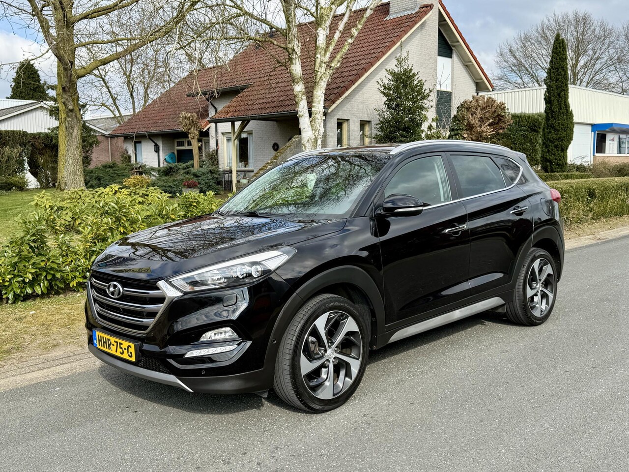 Hyundai Tucson - 1.6 T-GDi Premium 4WD 177PK Automaat•Leder - AutoWereld.nl