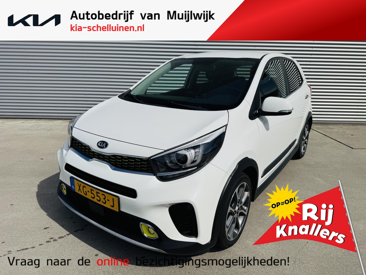 Kia Picanto - 1.0 T-GDI X-Line Clima | Cruise | DAB | Camera | Stoel&Stuurverw. - AutoWereld.nl