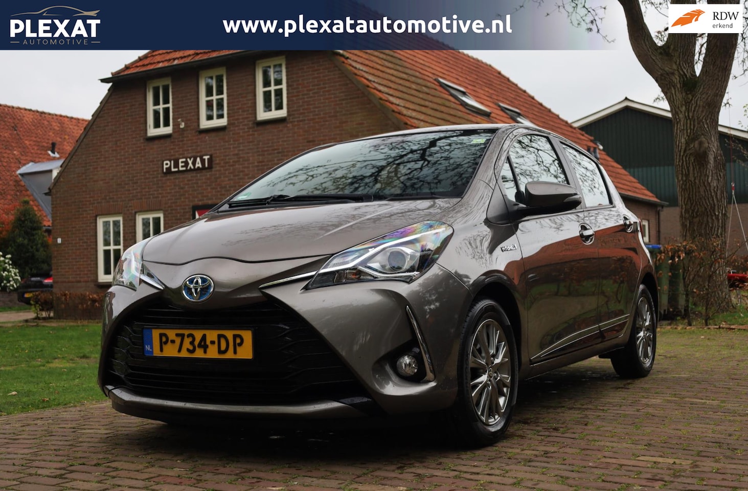 Toyota Yaris - 1.5 Hybrid Design Aut. | Facelift | Camera | Navigatie | Bruin Metallic | Led | Historie | - AutoWereld.nl