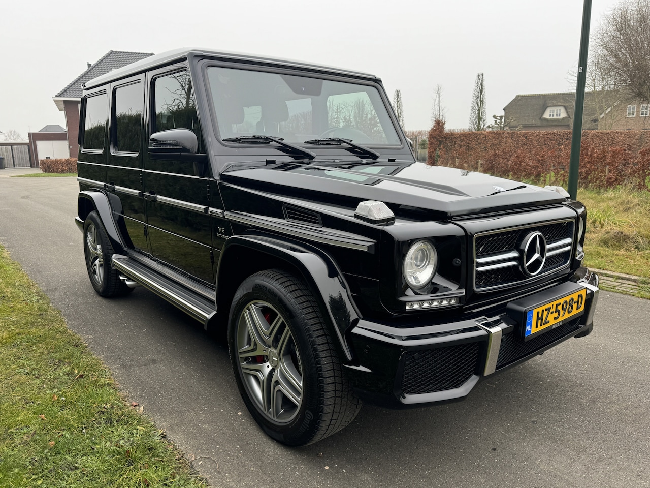 Mercedes-Benz G-klasse - 63 AMG Zwart Designo Schuifdak Navigatie Camera Harman Kardon  Full Options Nieuwstaat - AutoWereld.nl