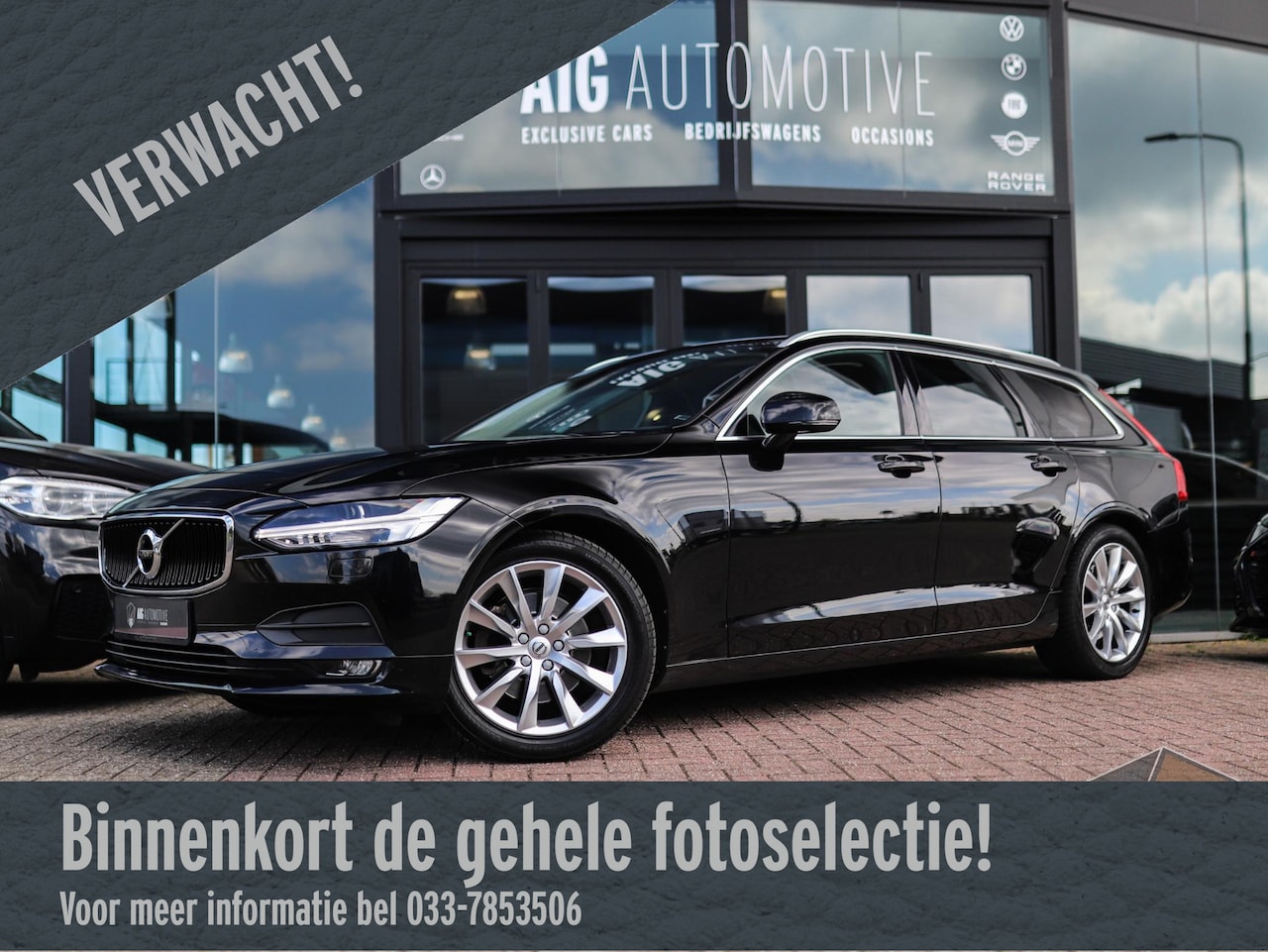 Volvo V90 - 2.0 T5 Momentum | Keyless | Pilot Assist | Stuurverw. | Achterbank Verwarmd - AutoWereld.nl