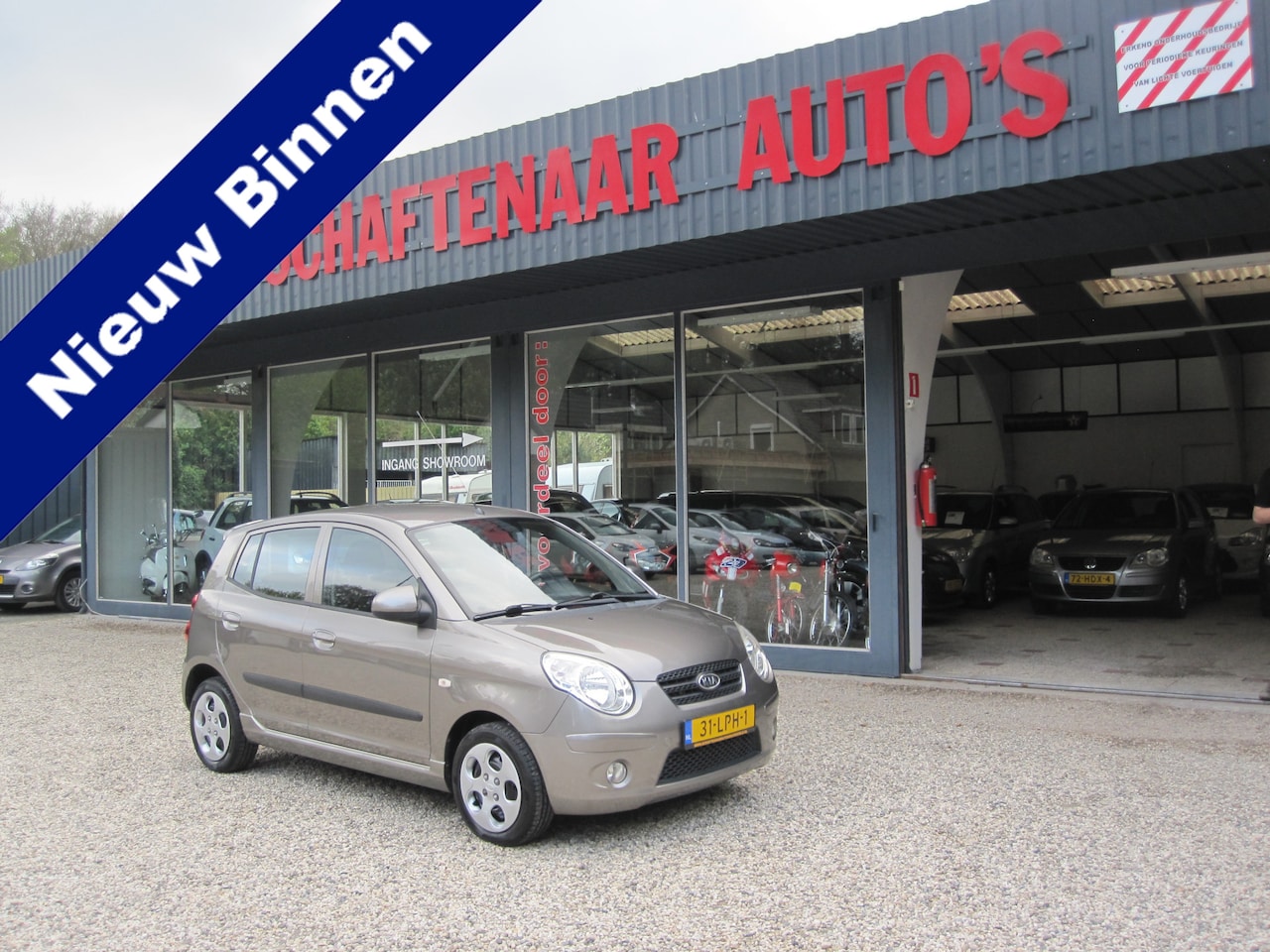 Kia Picanto - 1.0 Seven zeer mooi wordt afgeleverd met nieuwe apk - AutoWereld.nl