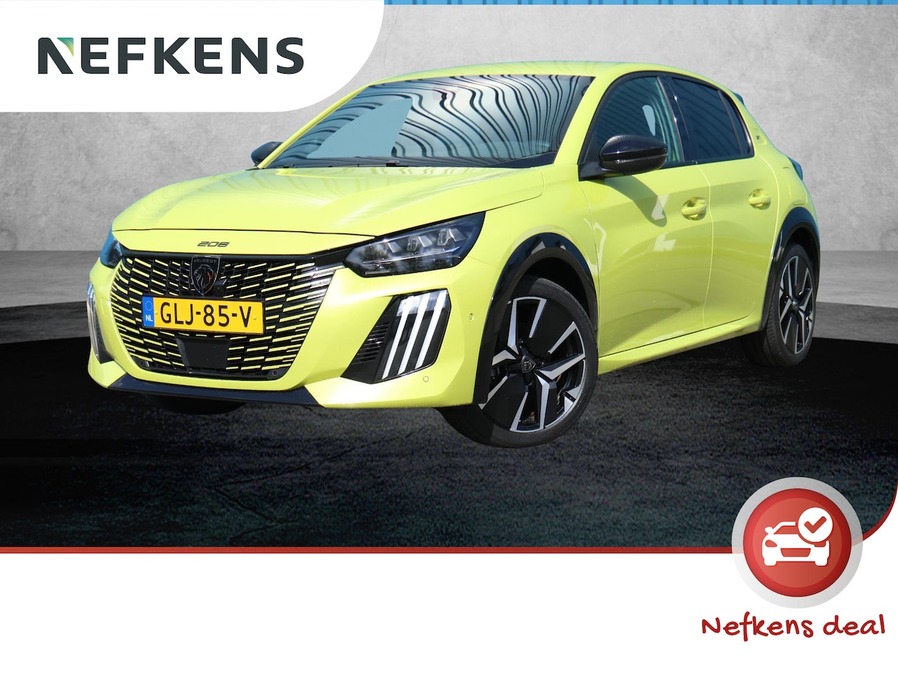 Peugeot 208 - Hybrid 136PK e-DCS6 GT ( Alcantara | Stoelverwarming | Adaptief Cruise Control | Camera | - AutoWereld.nl