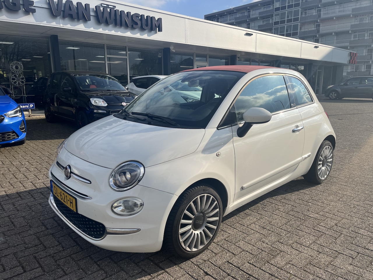 Fiat 500 C - 0.9 TwinAir Turbo Lounge klima cruise Navi - AutoWereld.nl
