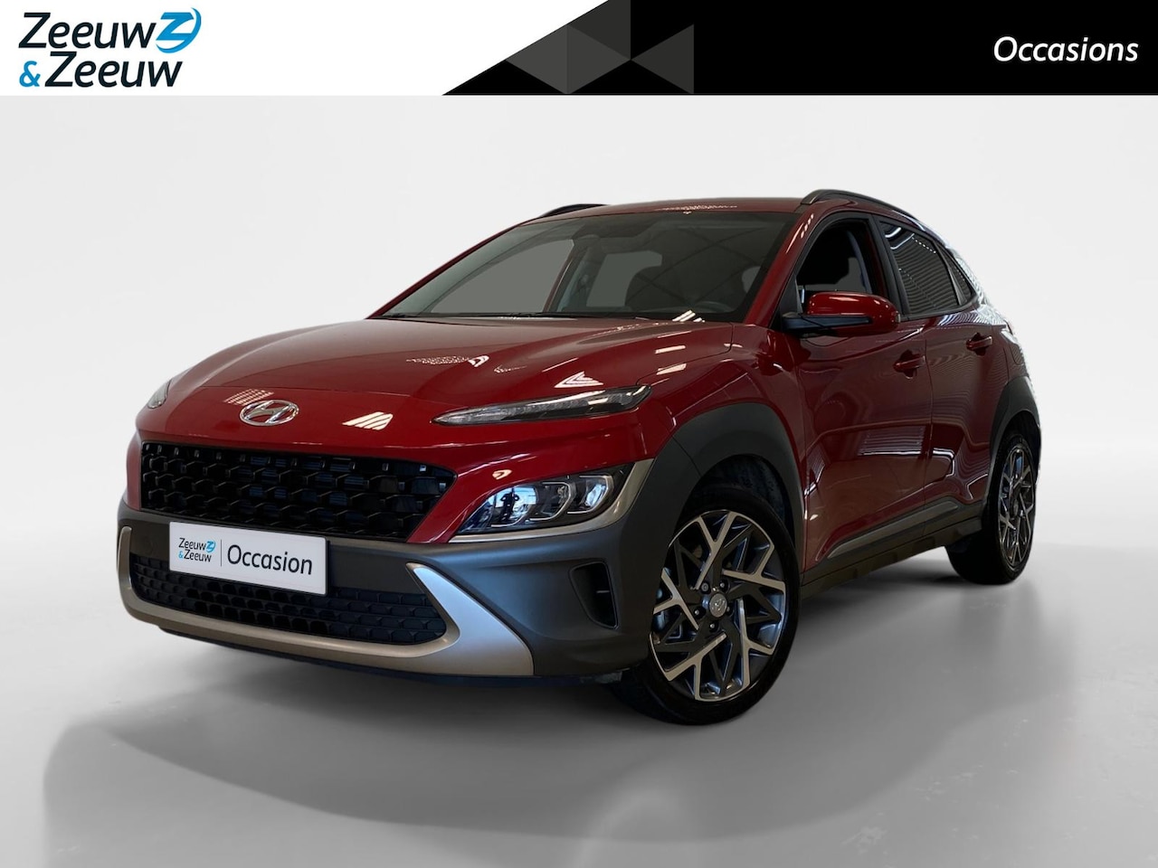 Hyundai Kona - 1.6 HYBRID | FASHION | 18'' VELGEN | HEAD-UP | NAVI | CAMERA | - AutoWereld.nl