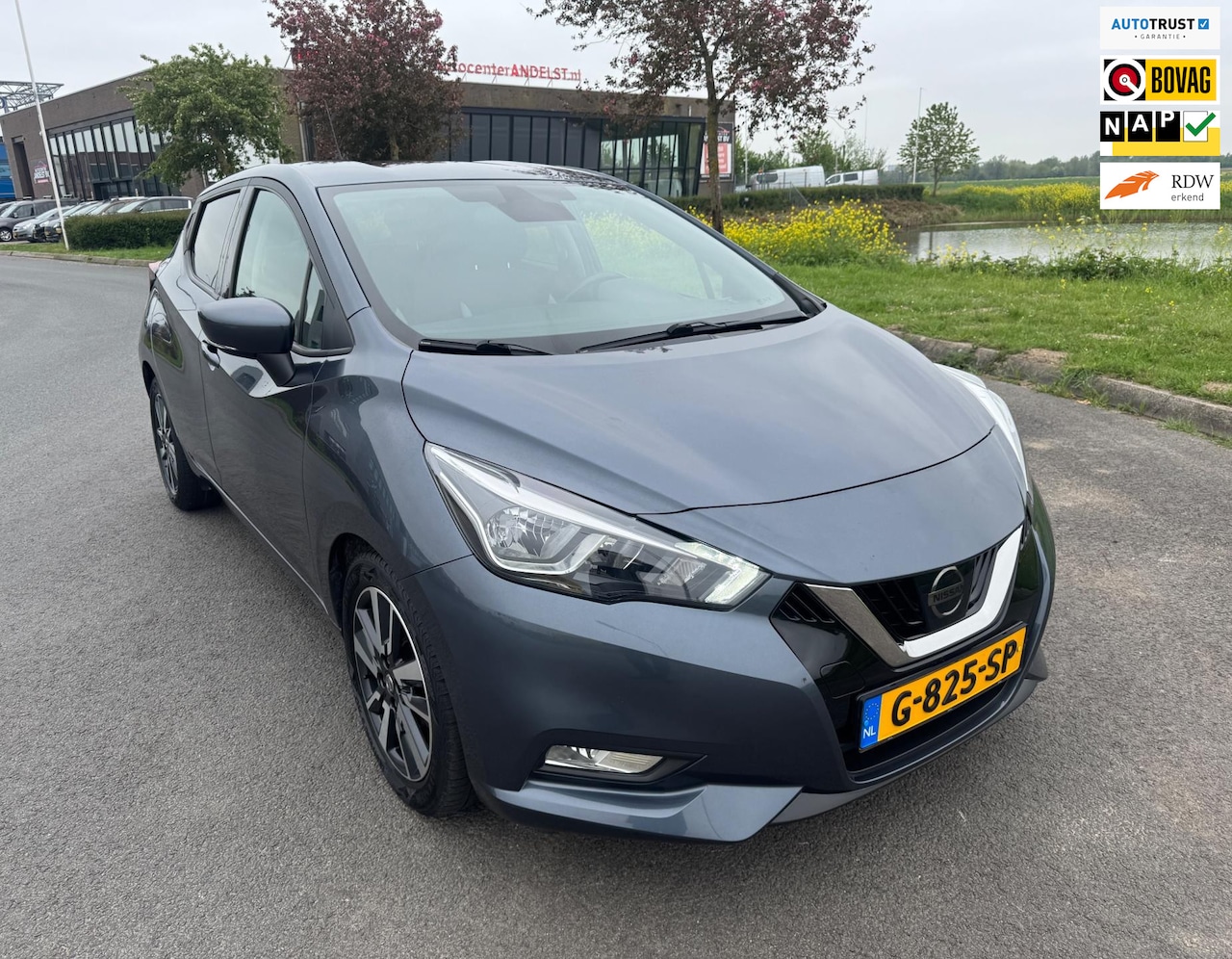 Nissan Micra - 1.0 IG-T N-Connecta 1.0 IG-T N-Connecta, 5drs, Cruise, Navi, Cam, 1e eig afk, Geen import, Nap, Volledig oh! - AutoWereld.nl