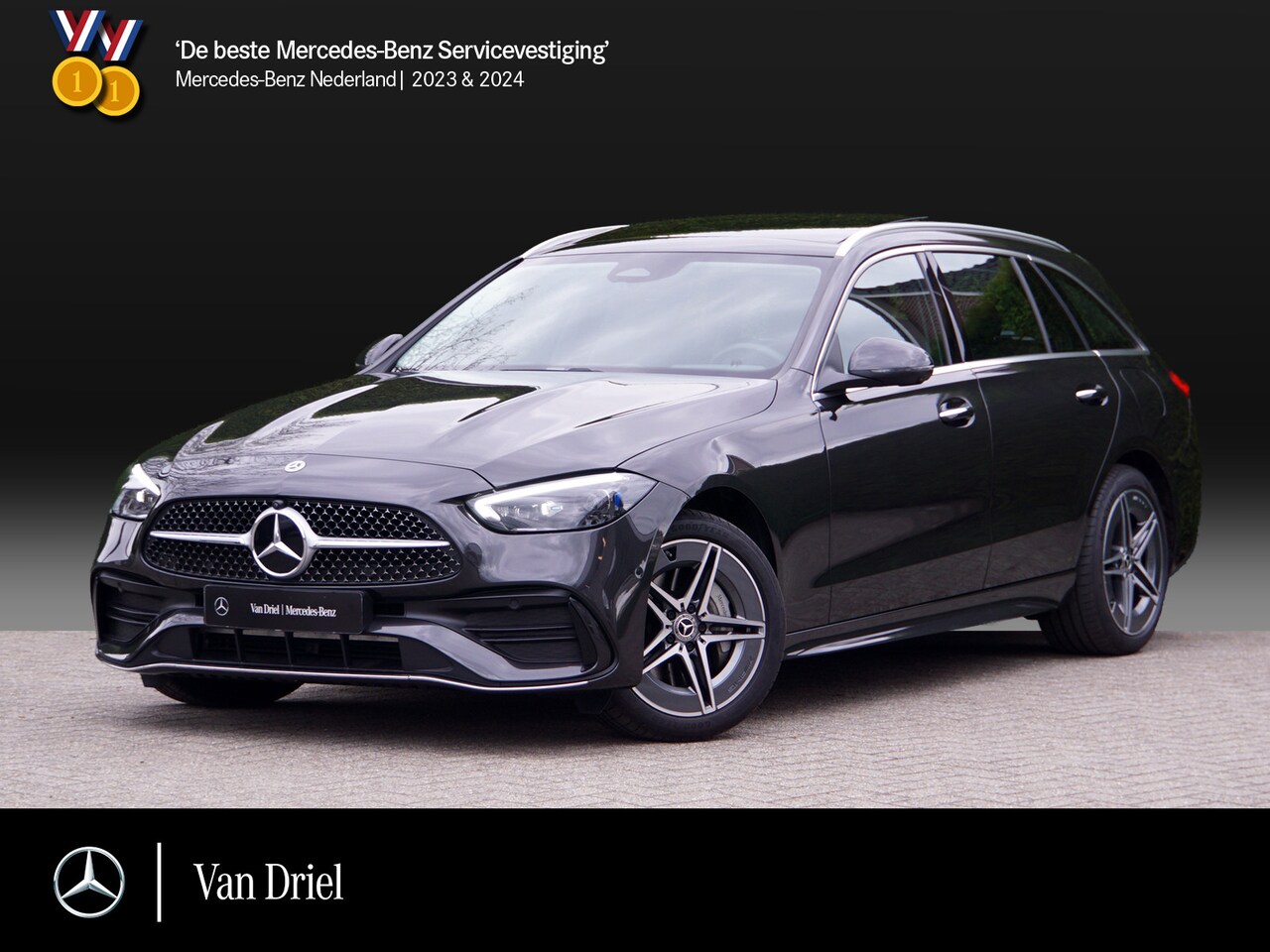 Mercedes-Benz C-klasse Estate - C 300 e Estate AMG Line | Pano Trekhaak Memory 360 Camera Keyless - AutoWereld.nl