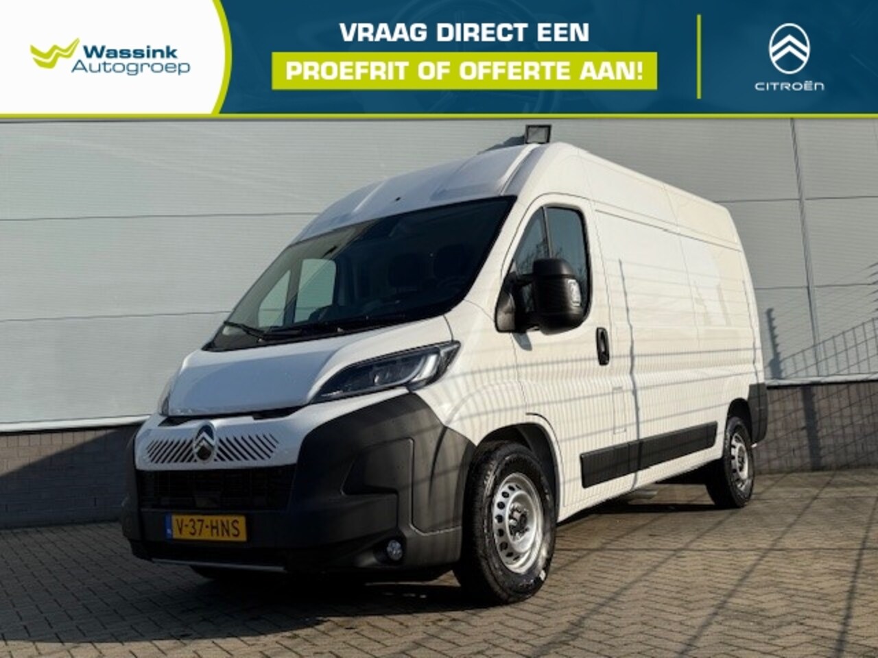 Citroën Jumper - GB 2.2 BlueHDi 140pk S&amp;S L2H2 35 EAT8 | Navigatie | Trekhaak | Cruise Control | Achter - AutoWereld.nl
