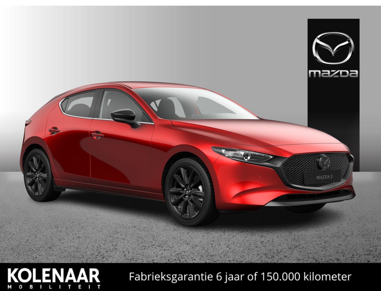 Mazda 3 - Automaat 2.5 e-Sky-G 140 Homura /Medio juli leverbaar/€3000,- instapvoordeel - AutoWereld.nl