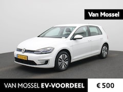 Volkswagen e-Golf - E-DITION ADAPTIEVE CRUISE | NAVIGATIE | VIRTUEEL COCKPIT | WINTERPAKKET | CLIMA | LED | AU