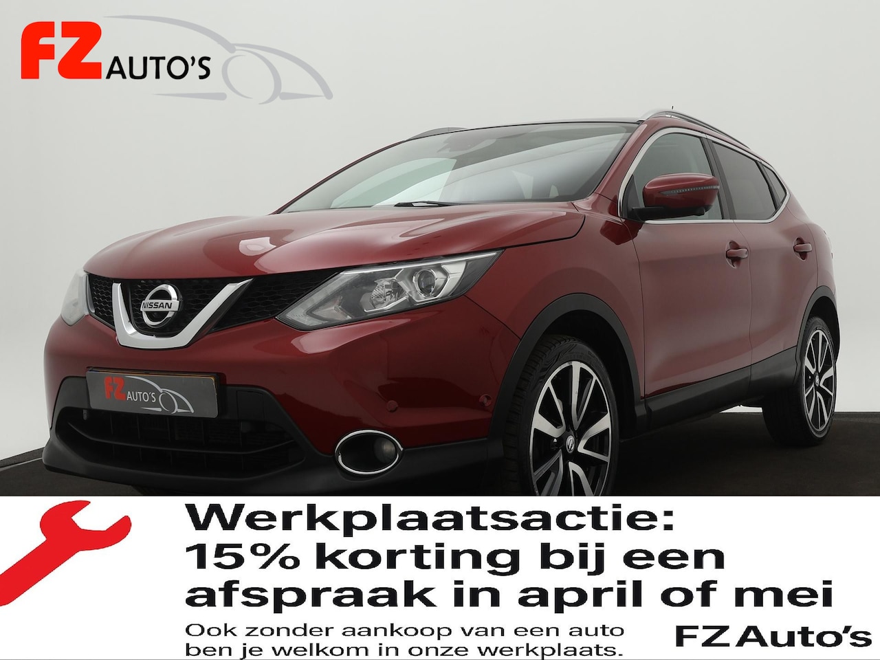 Nissan Qashqai - 1.2 Connect Edition Lederen bekleding|Navigatie|Cruise controle - AutoWereld.nl