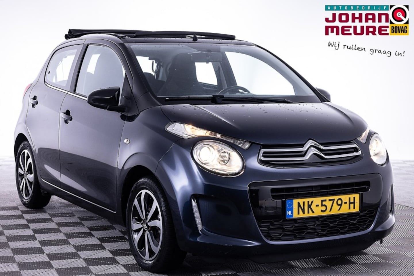 Citroën C1 - 1.0 VTi Airscape Shine | SCHUIFDAK | NAVI | CAMERA | ECC | Automaat . - AutoWereld.nl