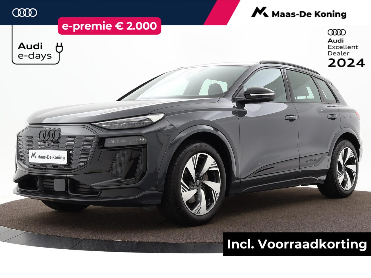 Audi Q6 e-tron - S edition Performance 306 PK · Tech pakket pro · 360 camera's · Adaptieve luchtvering · Co - AutoWereld.nl