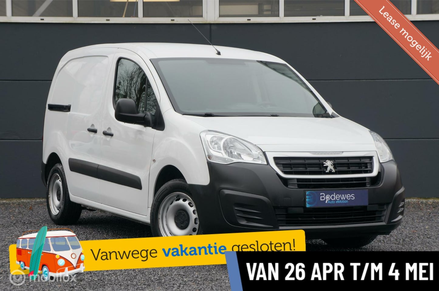 Peugeot Partner - bestel 120 1.6 BlueHDi 75 L1 Profit+ Airco ! - AutoWereld.nl