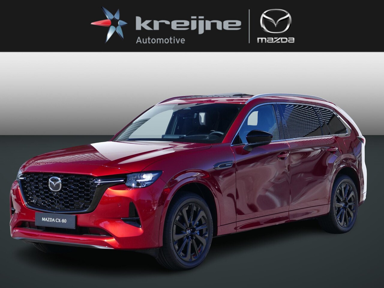 Mazda CX-80 - 2.5 e-SkyActiv PHEV Homura Plus | Showroom | FULL OPTION | 7-Persoons | RIJKLAARPRIJS! - AutoWereld.nl