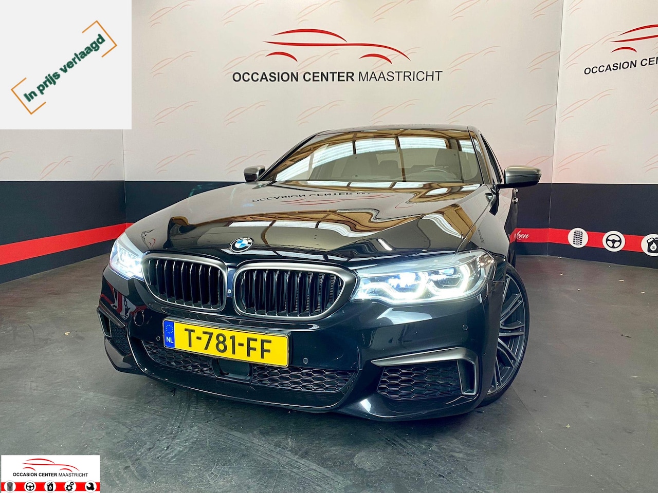 BMW 5-serie - M550i Xdrive High Executive 463Pk Bomvol optie's!! BMW 5-serie M550i xDrive High Executive - AutoWereld.nl