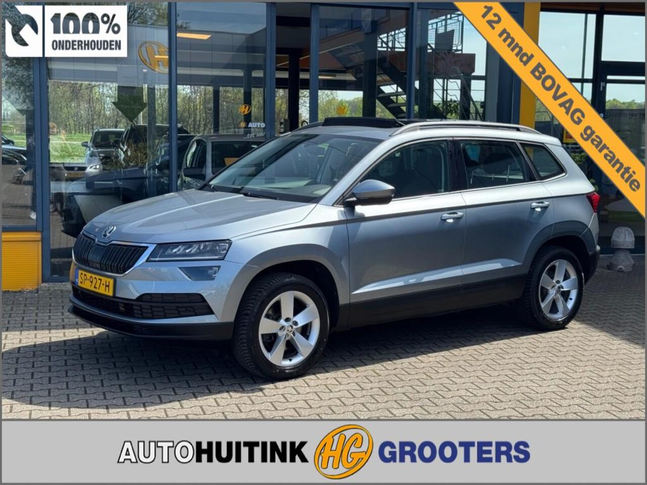 Skoda Karoq - 1.5 TSI 150 pk  Ambition - pan. dak - elec. trekhaak - AutoWereld.nl