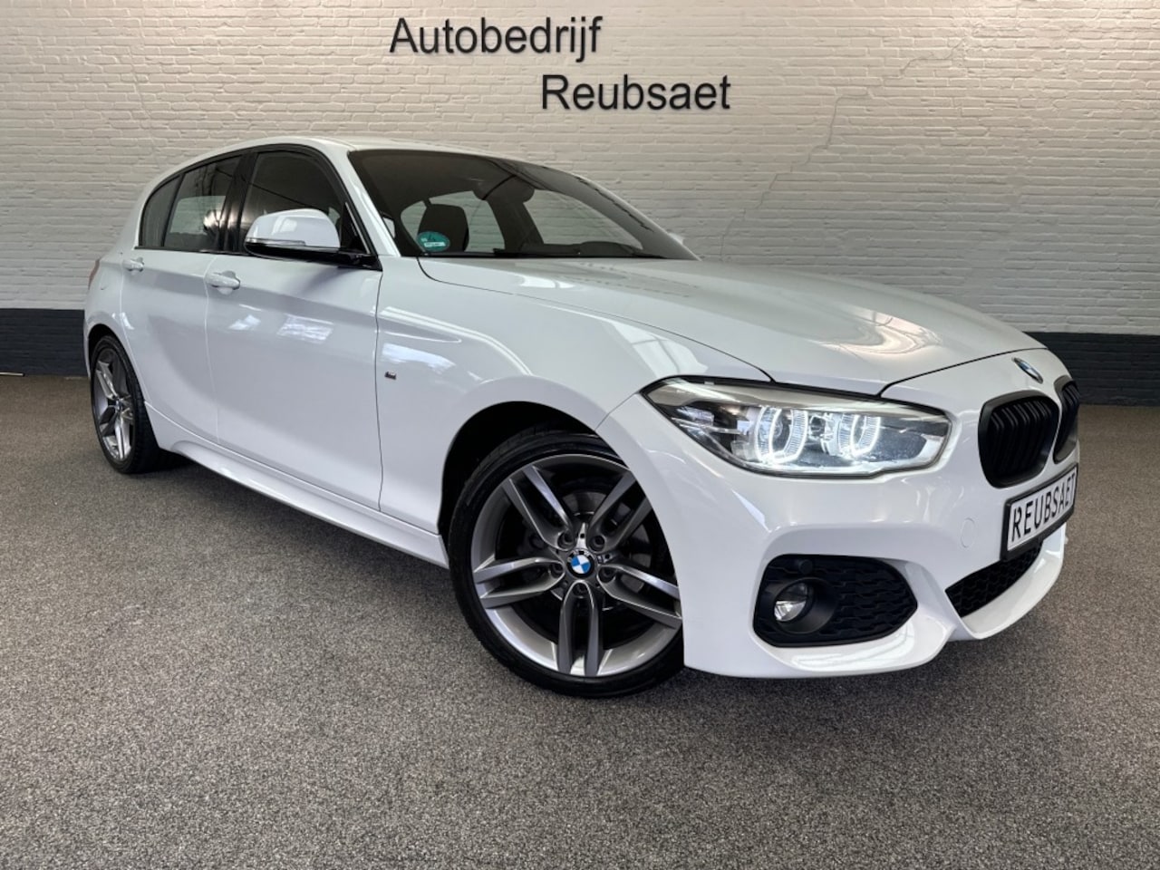 BMW 1-serie - 118I M Sport Edition Clima Cruise Navi Led Stoelverw, Incl 12Mnd - AutoWereld.nl
