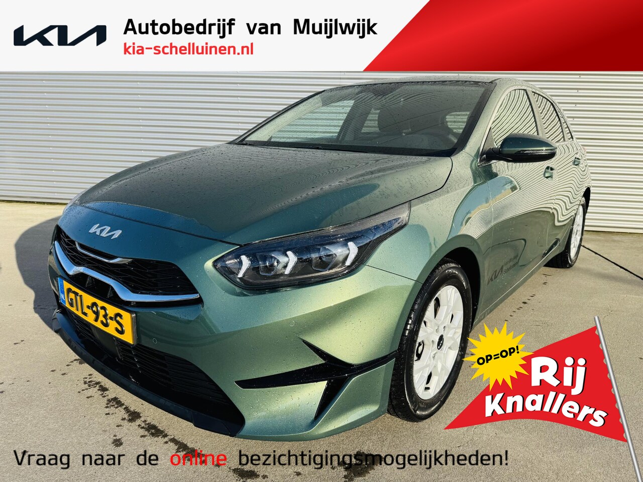 Kia Cee'd - Ceed 1.0 T-GDi DynamicPlusLine Demo auto ! Kmstand kan iets variëren! - AutoWereld.nl
